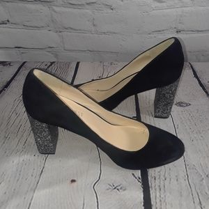 Nine West block hells shoes